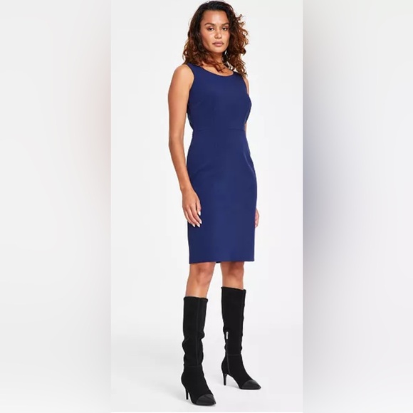 Le Suit Classic Bright Navy Midi Dress - Picture 1 of 3